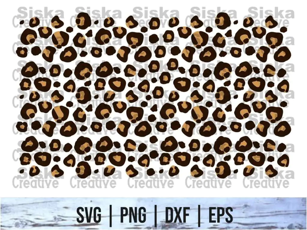 Leopard Print SVG Design | Vectorency