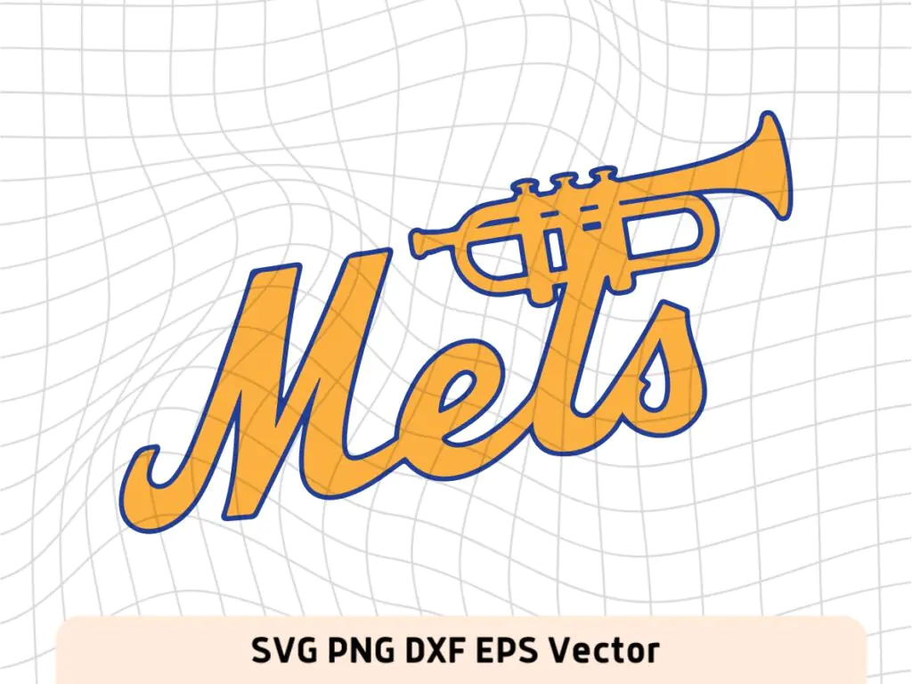 New York Mets Trumpet SVG