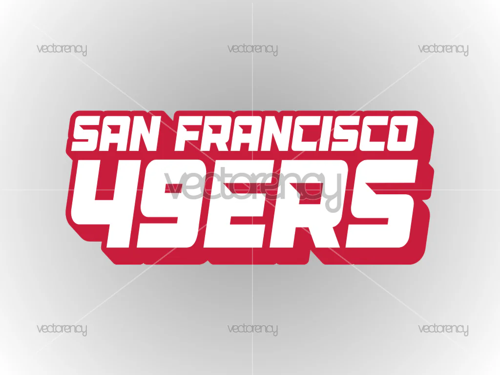 49ERS SVG San Francisco Elegant Design