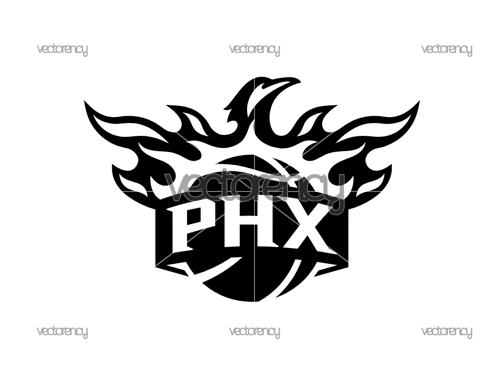 Phoenix Suns Cornhole Black NBA Black Basketball Download Vector PNG