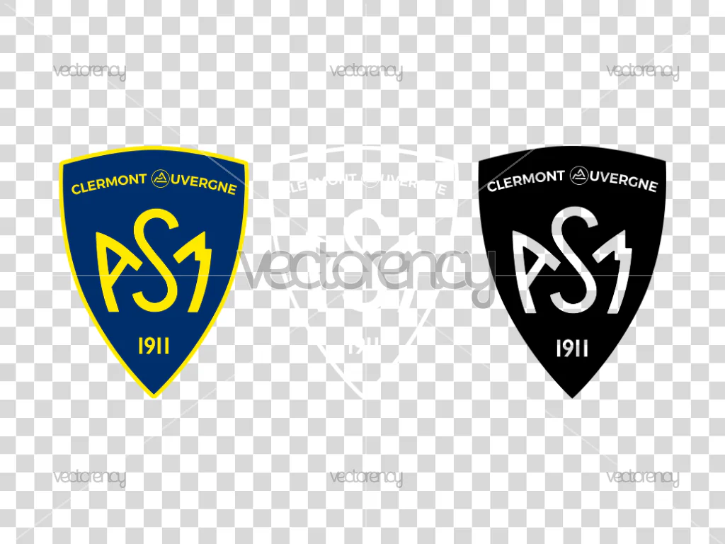 Clermont Auvergne Rugby Logo Vector SVG PNG