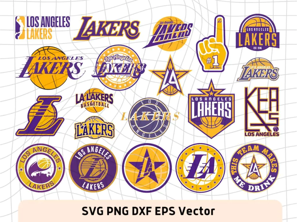 Lakers Logo SVG For Cricut