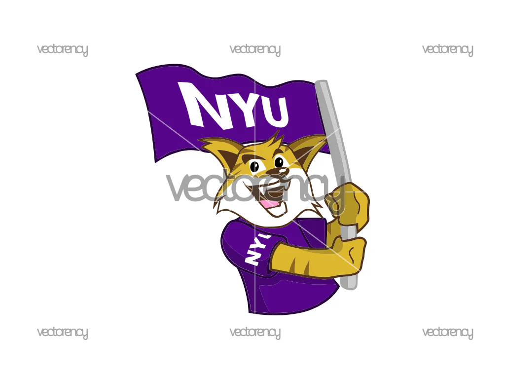 NYU Mascot New York University Logo SVG PNG