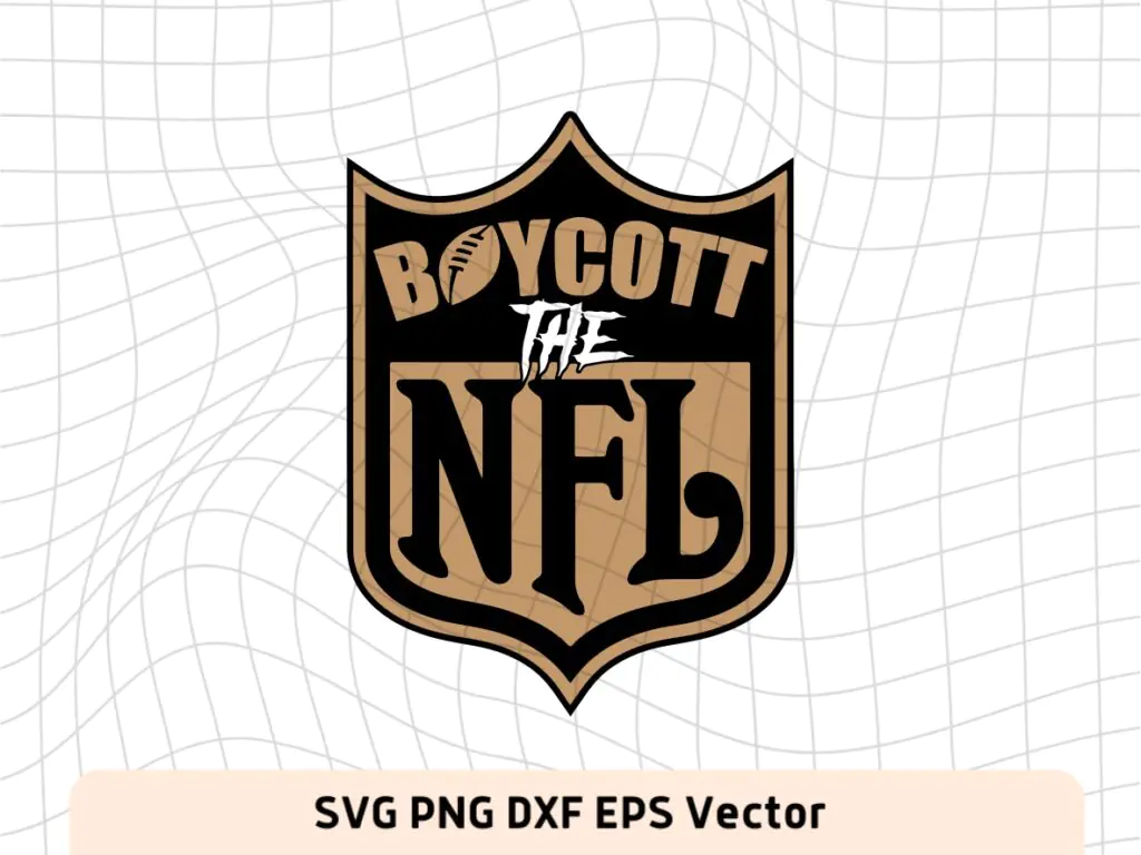 Boycott The NFL SVG