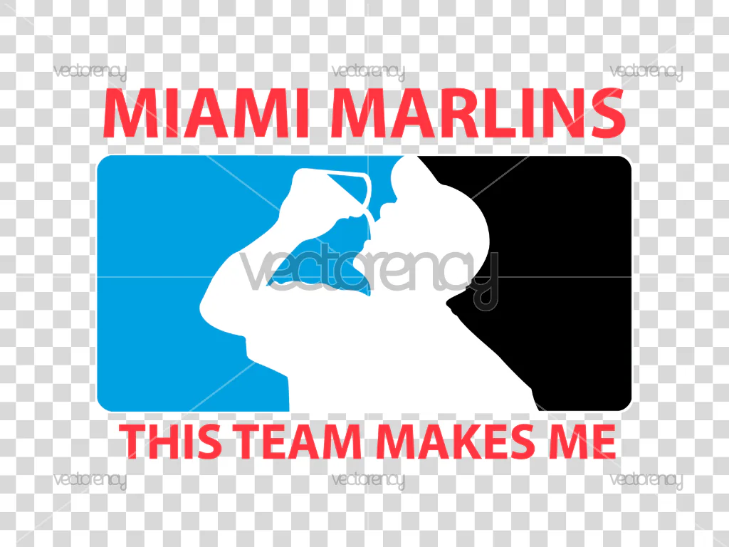 Miami Marlins PNG This Team Make Me Drinks