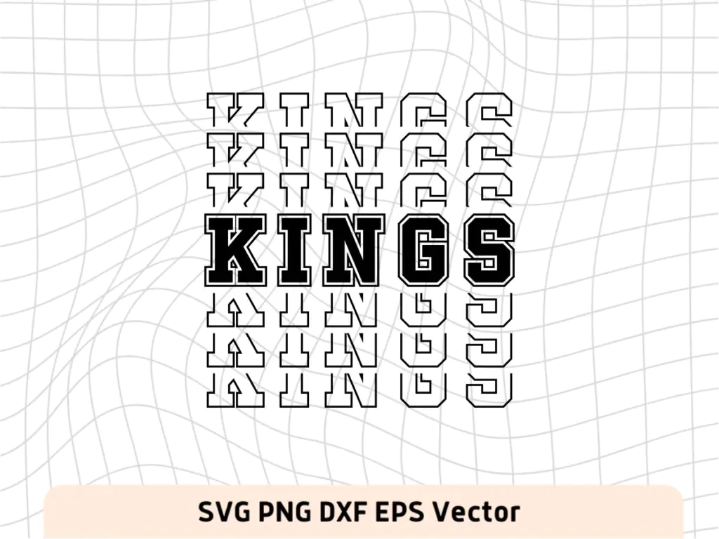 Kings SVG Digital Download, NBA, Team Basketball, Kings PNG