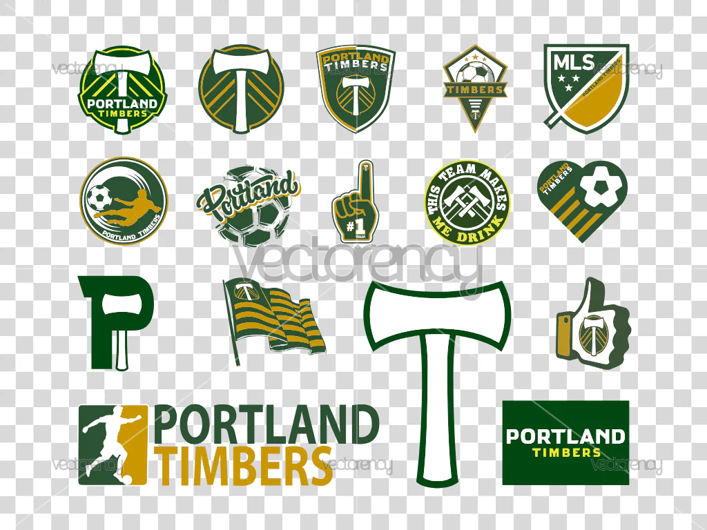 Portland Timbers FC Logo SVG, Vector, MLS Team PNG HD