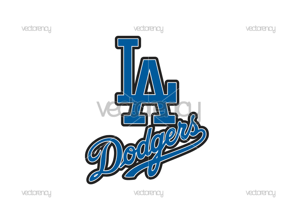 LA Dodgers Cricut SVG