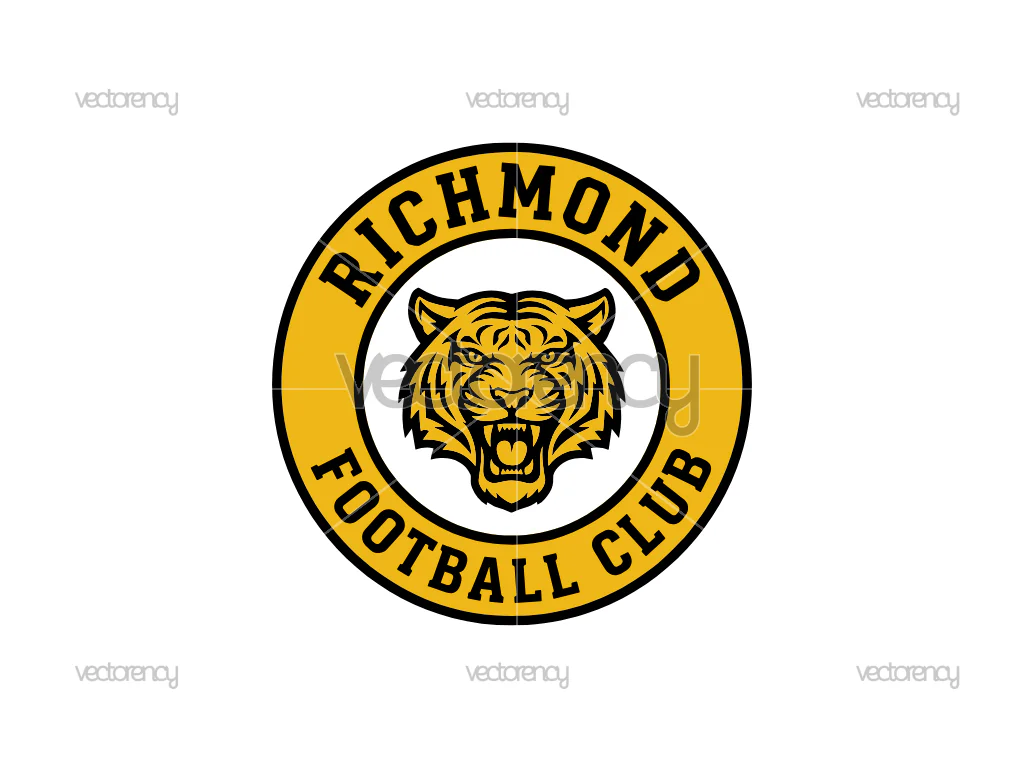 Richmond Football Club SVG Vector Design