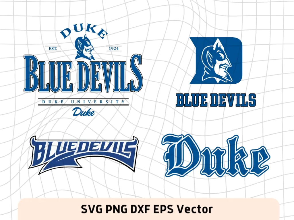 Duke Blue Devils SVG Bundle PNG EPS