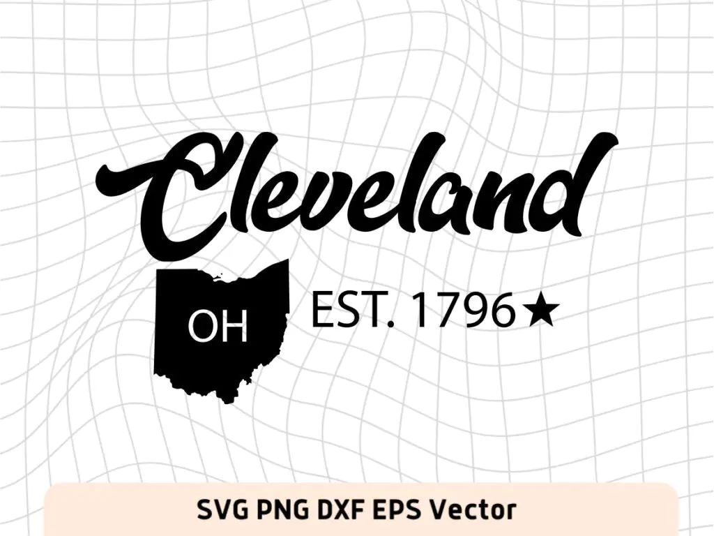 Cleveland Ohio State SVG