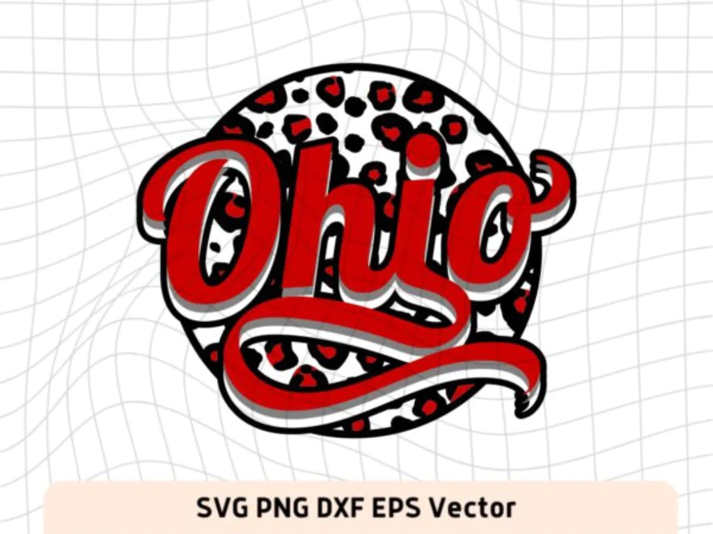 Ohio Leopard SVG