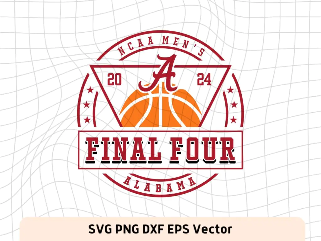 Final Four 2024 Design SVG