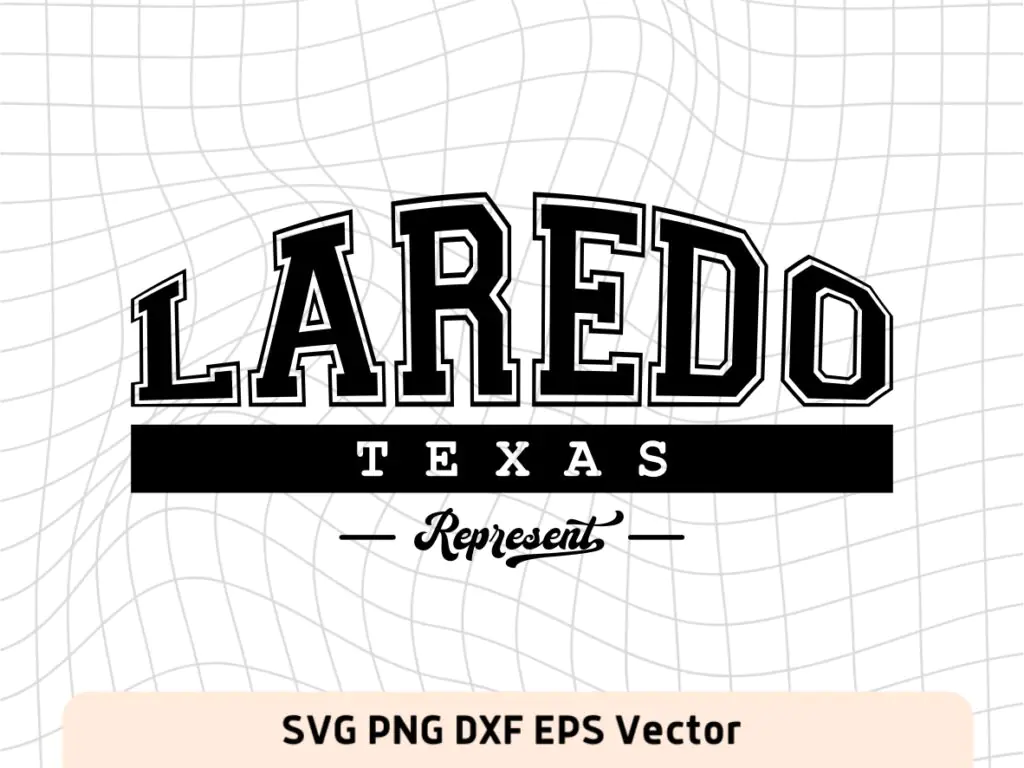 Laredo Texas State SVG