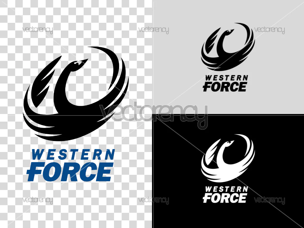 Western Force Rugby Logo Team SVG PNG HD Transparent