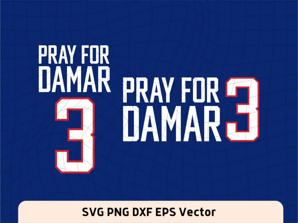 Pray For Damar SVG