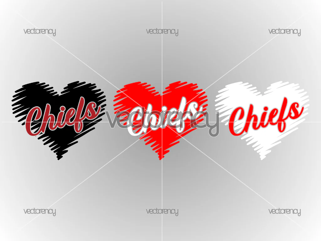 Chiefs Heart Love Symbol