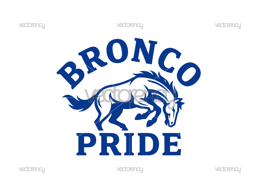 Bronco Pride SVG Fayetteville State Broncos