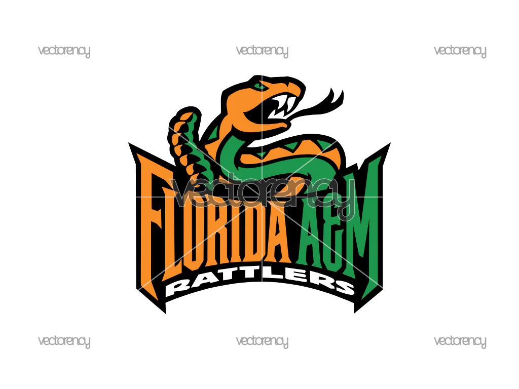 Florida A&M Rattlers Vector PNG NCAA SVG Download