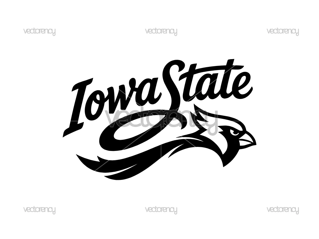 Iowa State Cardinal SVG