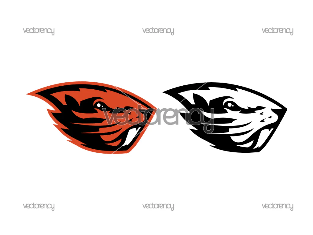 Oregon State Beavers Logo SVG Cut Files, PNG, NCAA EPS Vector DXF