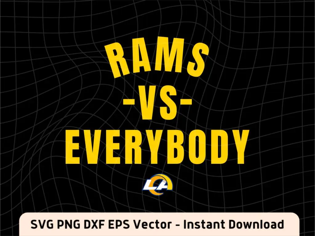 Rams vs Everybody SVG