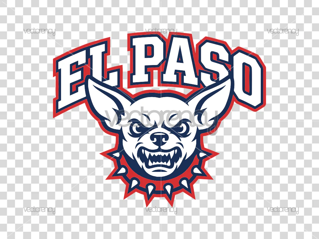 El Paso Baseball SVG