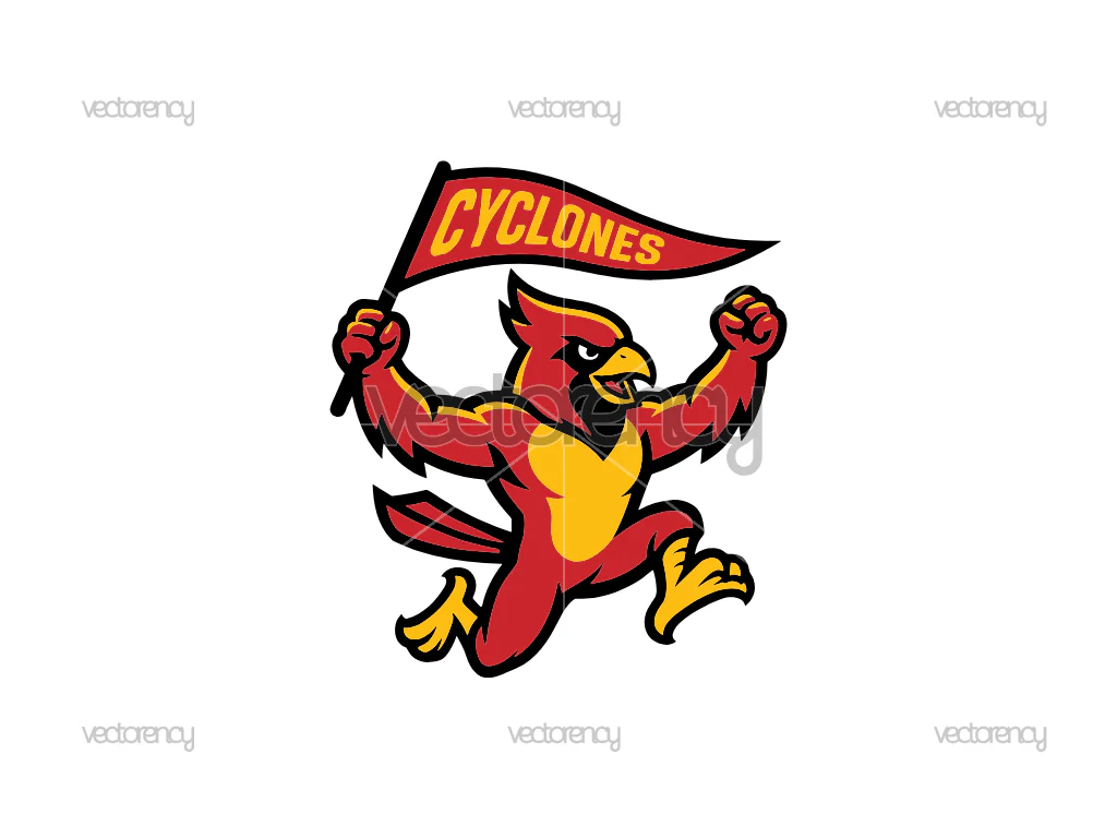 Cyclones Mascot SVG