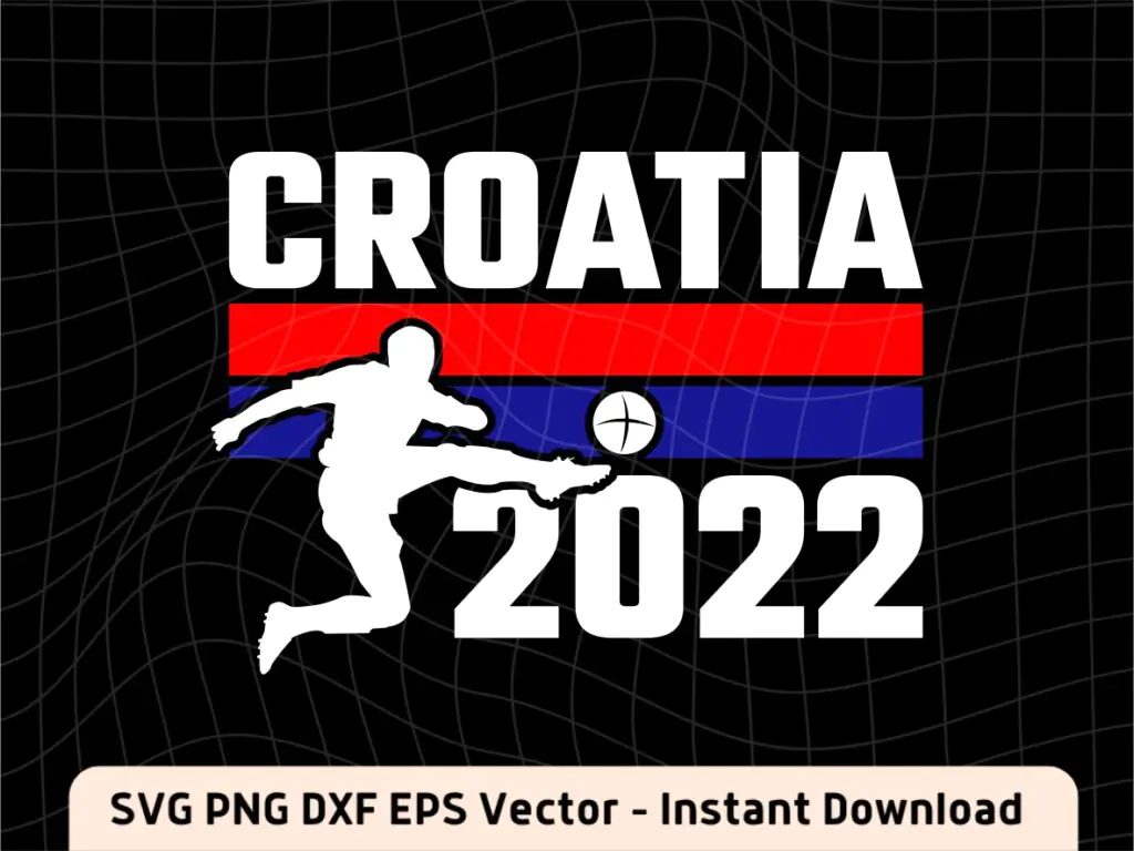 Croatia FIFA World Cup 2022 Champions SVG