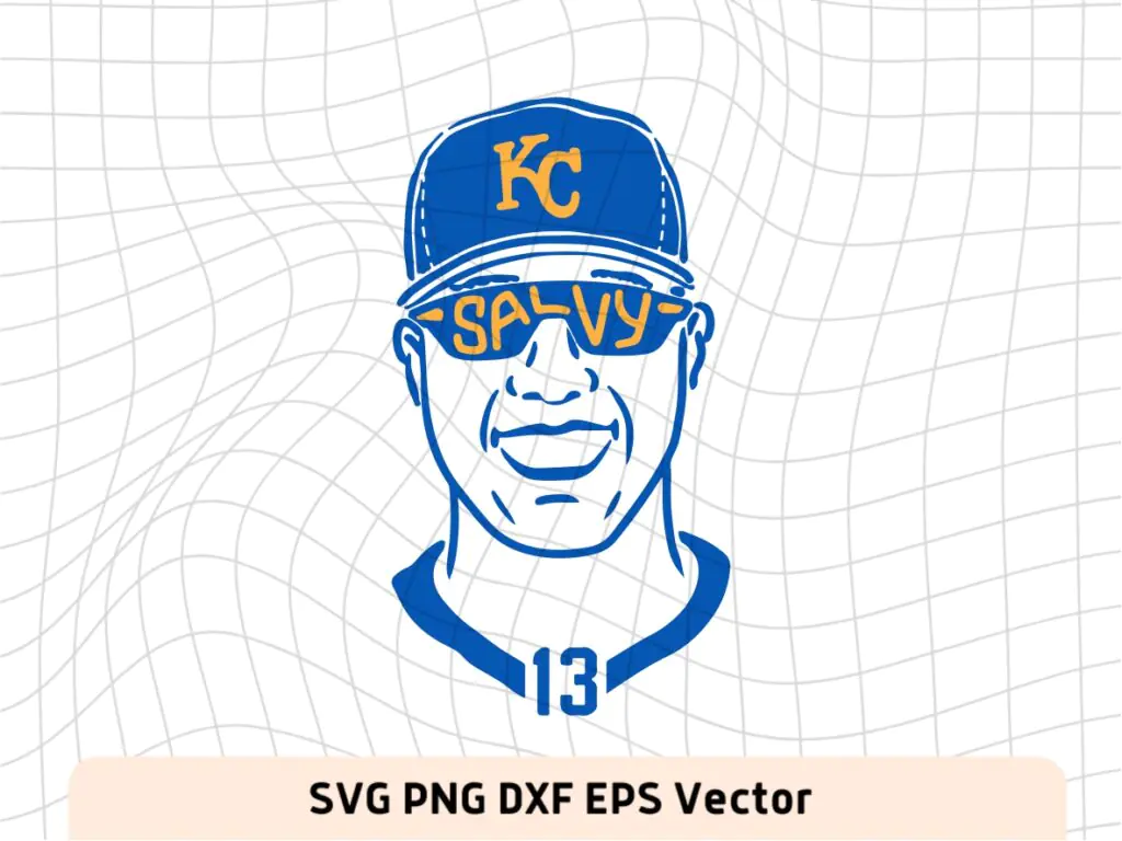 Royals SVG Salvy Perez Vector