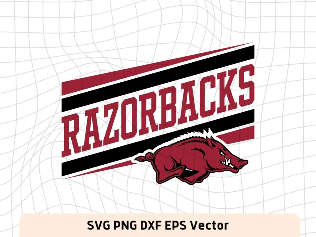 Arkansas Razorback SVG Cut Files PNG