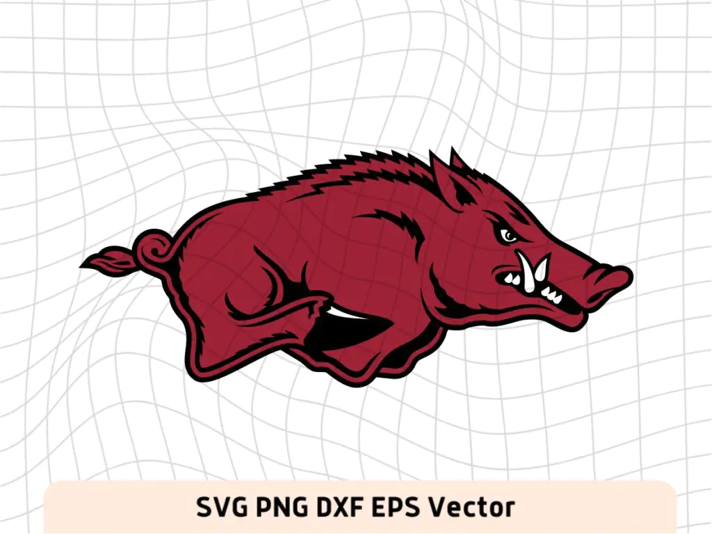 Arkansas Football Logo SVG