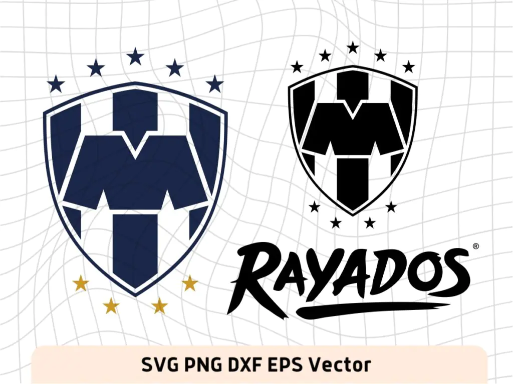 Monterrey Futbol SVG, Rayados Design