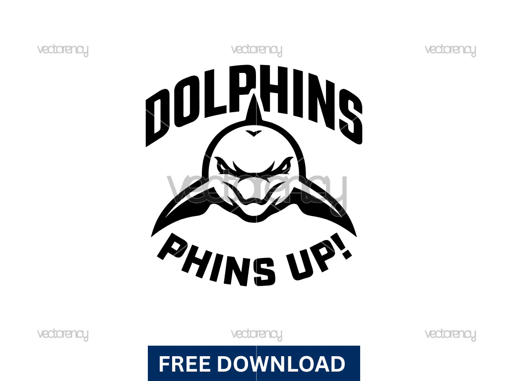 Free Dolphins Rugby Logo SVG