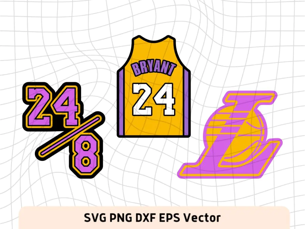 Lakers Bryant SVG 2023