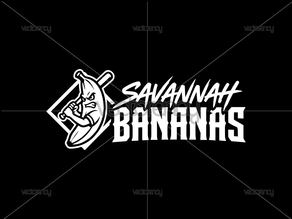 Savannah Bananas Premium Vector Design