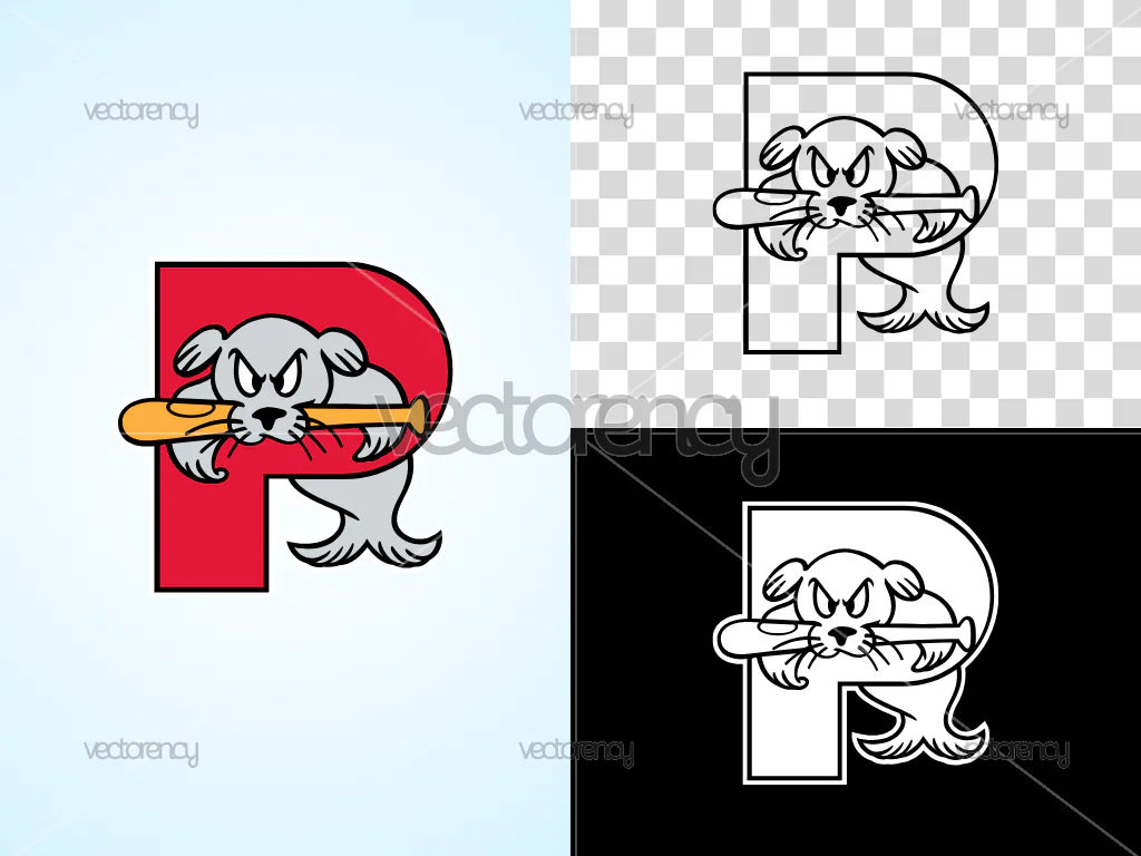 Portland Sea Dogs SVG Vector PNG Baseball