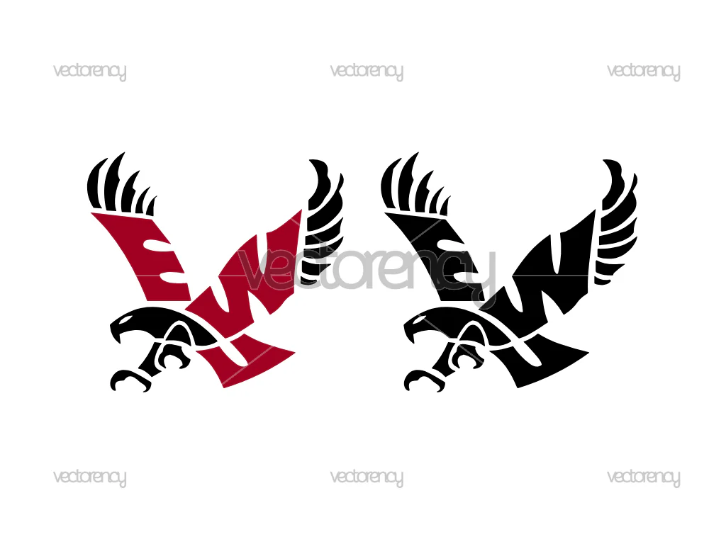 EWU Washington Eagles Logo SVG PNG EPS DXF