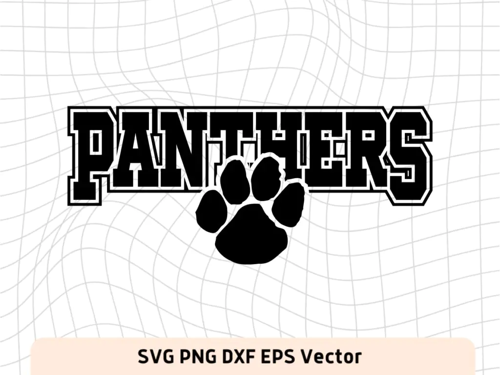 Paw Panthers SVG