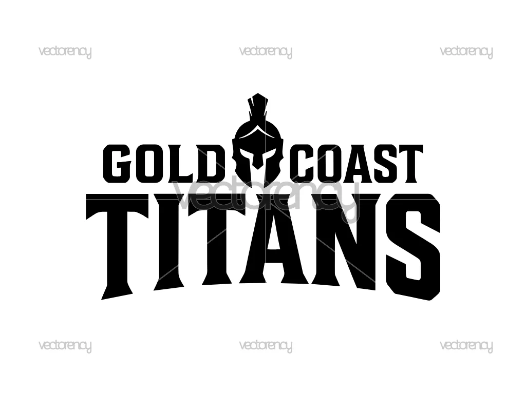 Gold Coast Titans Vector SVG Cricut