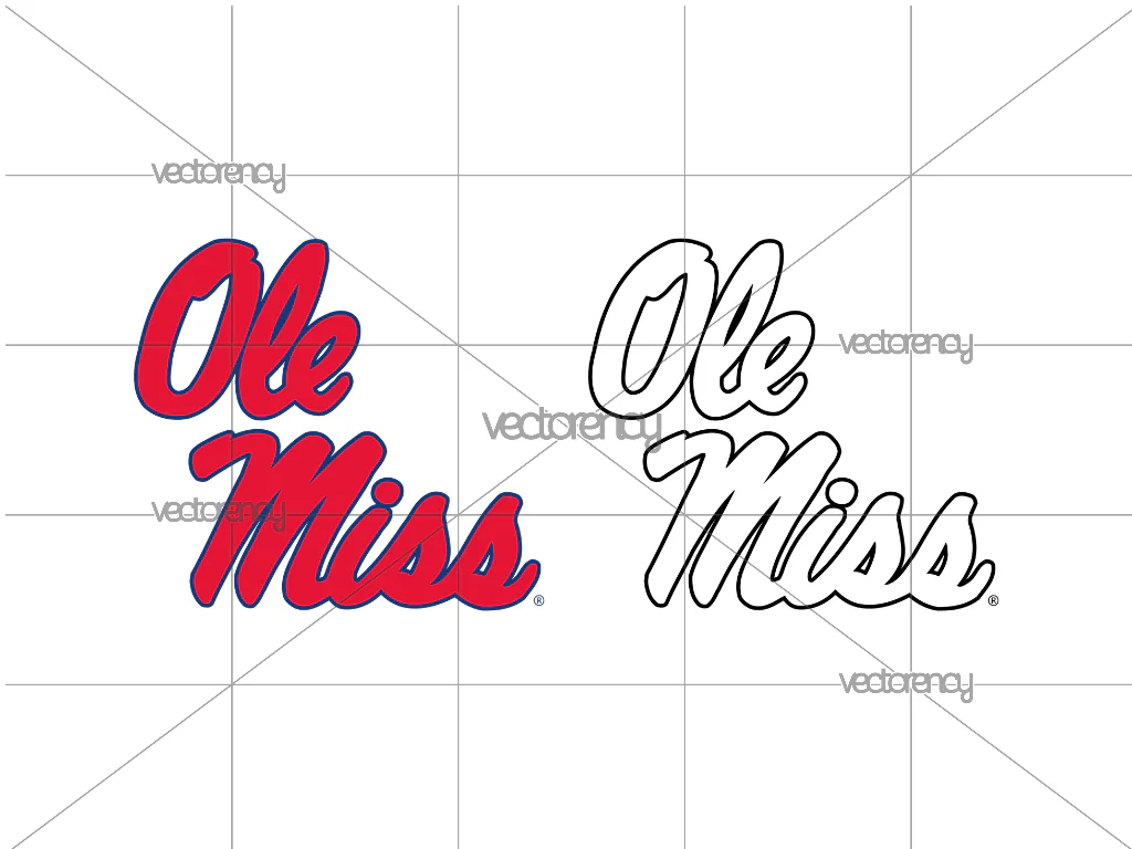 Ole Miss Logo SVG