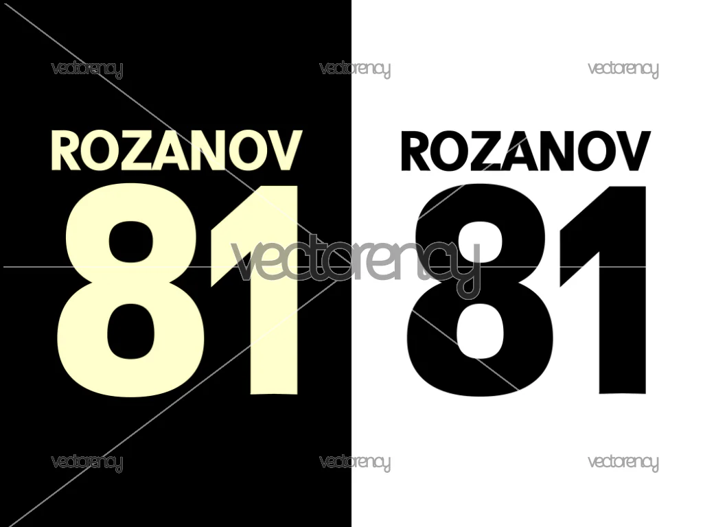 Rozanov 81 Vector SVG PNG Image Design