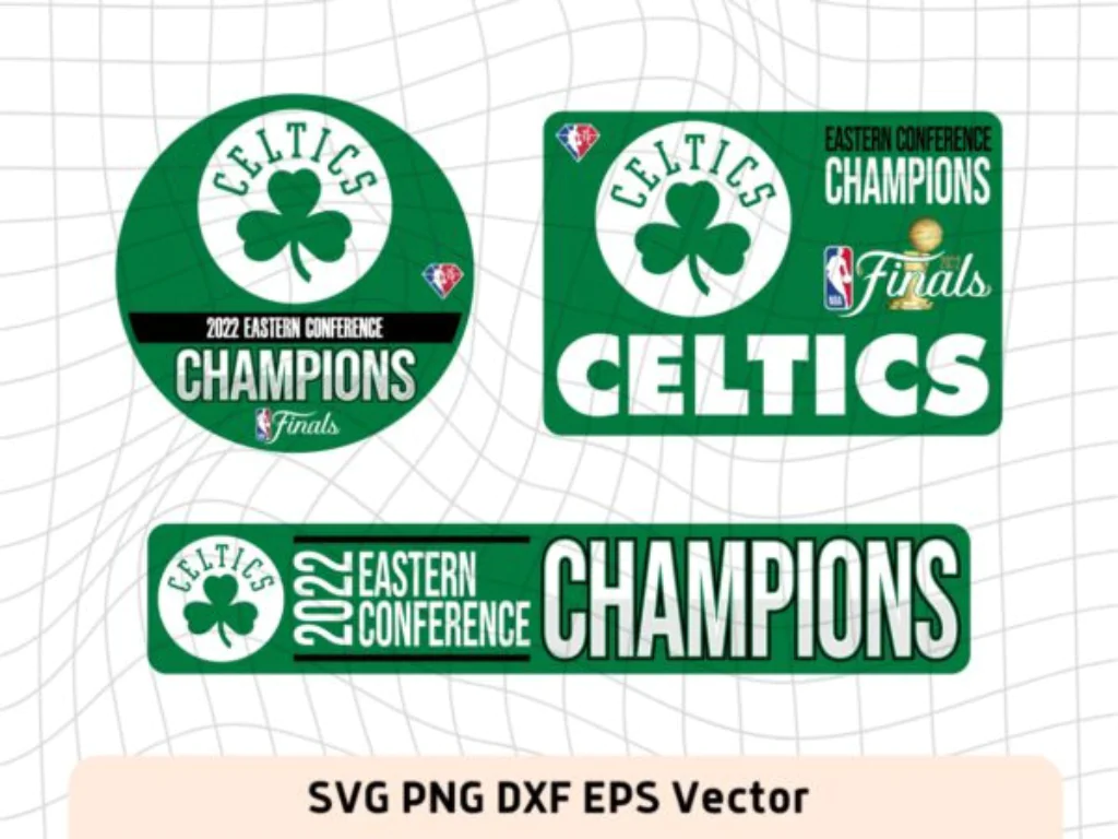 Celtics Champions SVG, Eastern Conference Finals Vector