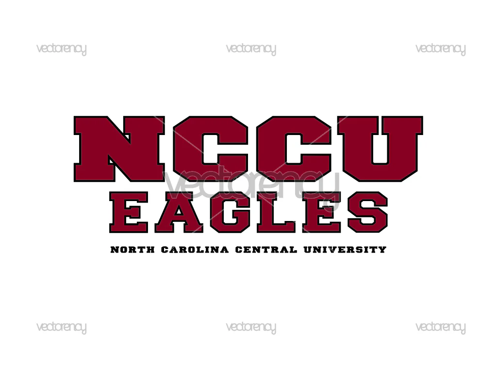NCCU Eagles North Carolina Central University PNG Vector SVG