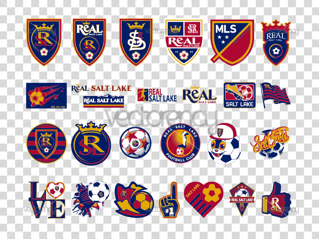 Real Salt Lake FC Logo SVG, Logo MLS Vector and PNG