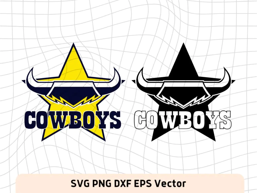 NRL Logo North Queensland Cowboys SVG, Vector, PNG, Rugby Logo Image ...