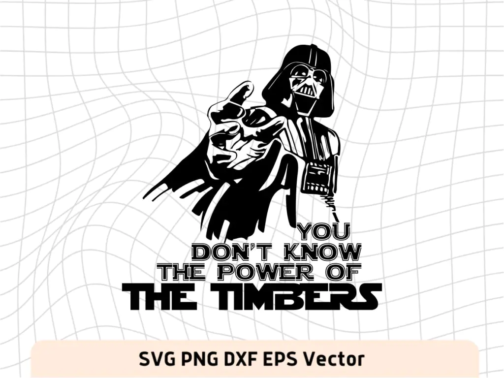 Darth Vader Portland Timbers SVG