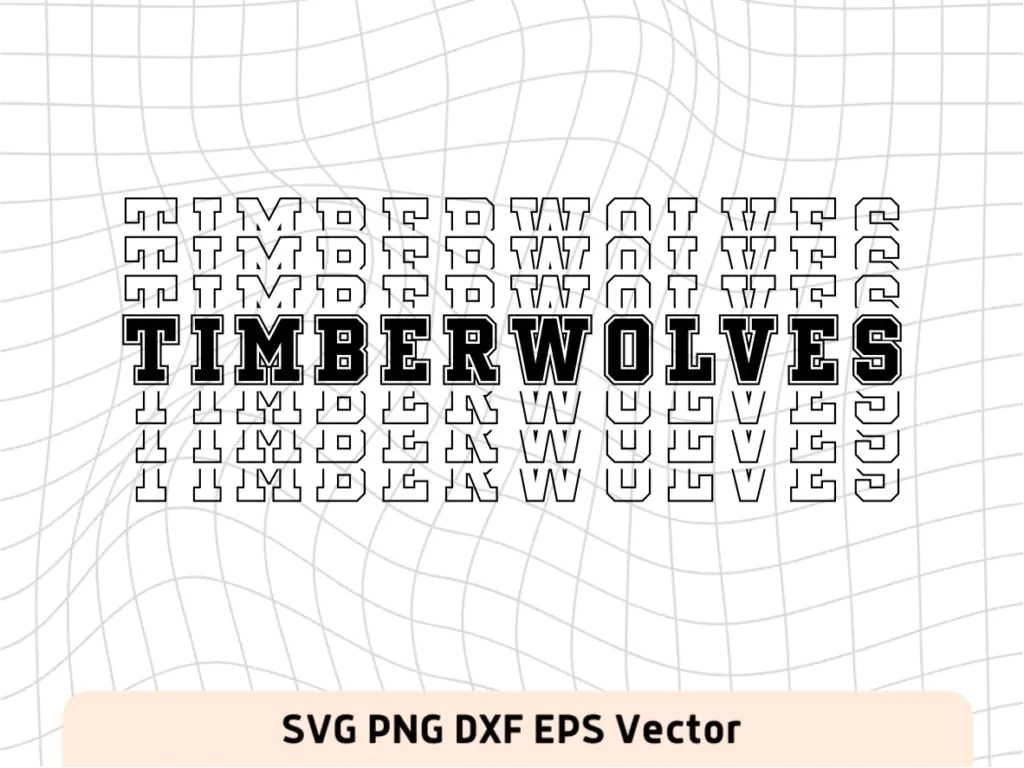 Timberwolves SVG Digital Download, NBA, Team Basketball, Timberwolves PNG