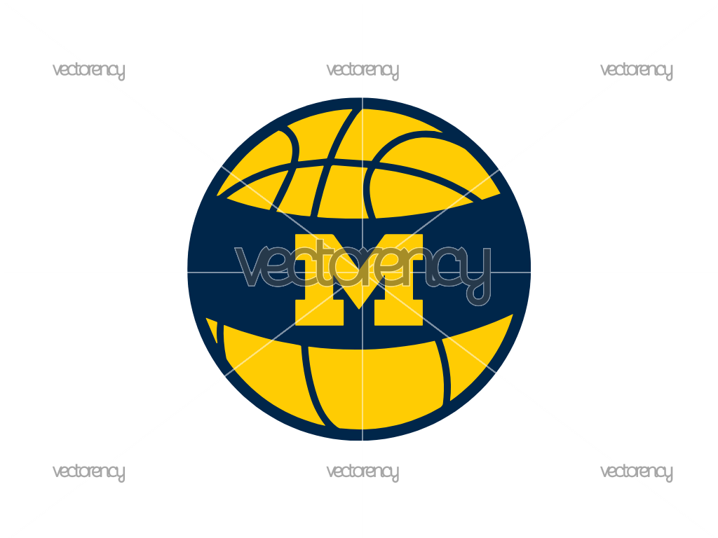 Michigan Basketball Mgoblue SVG