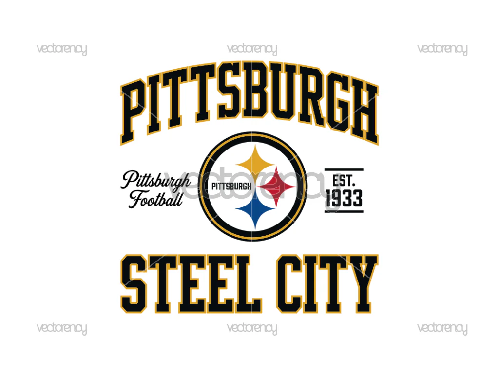 Pittsburgh Est 1933 Vector SVG PNG